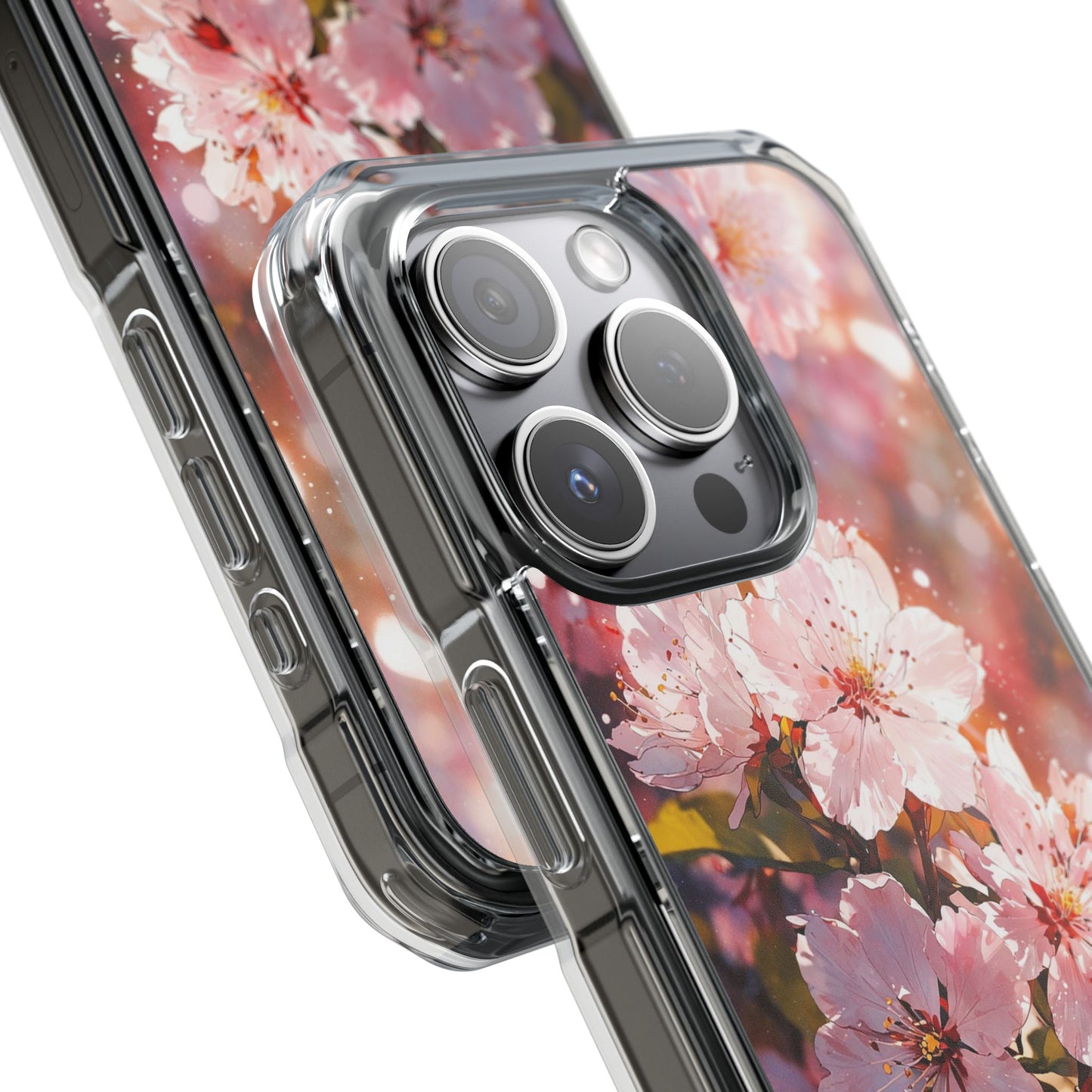 Cherry Blossom Case |Clear Magnetic