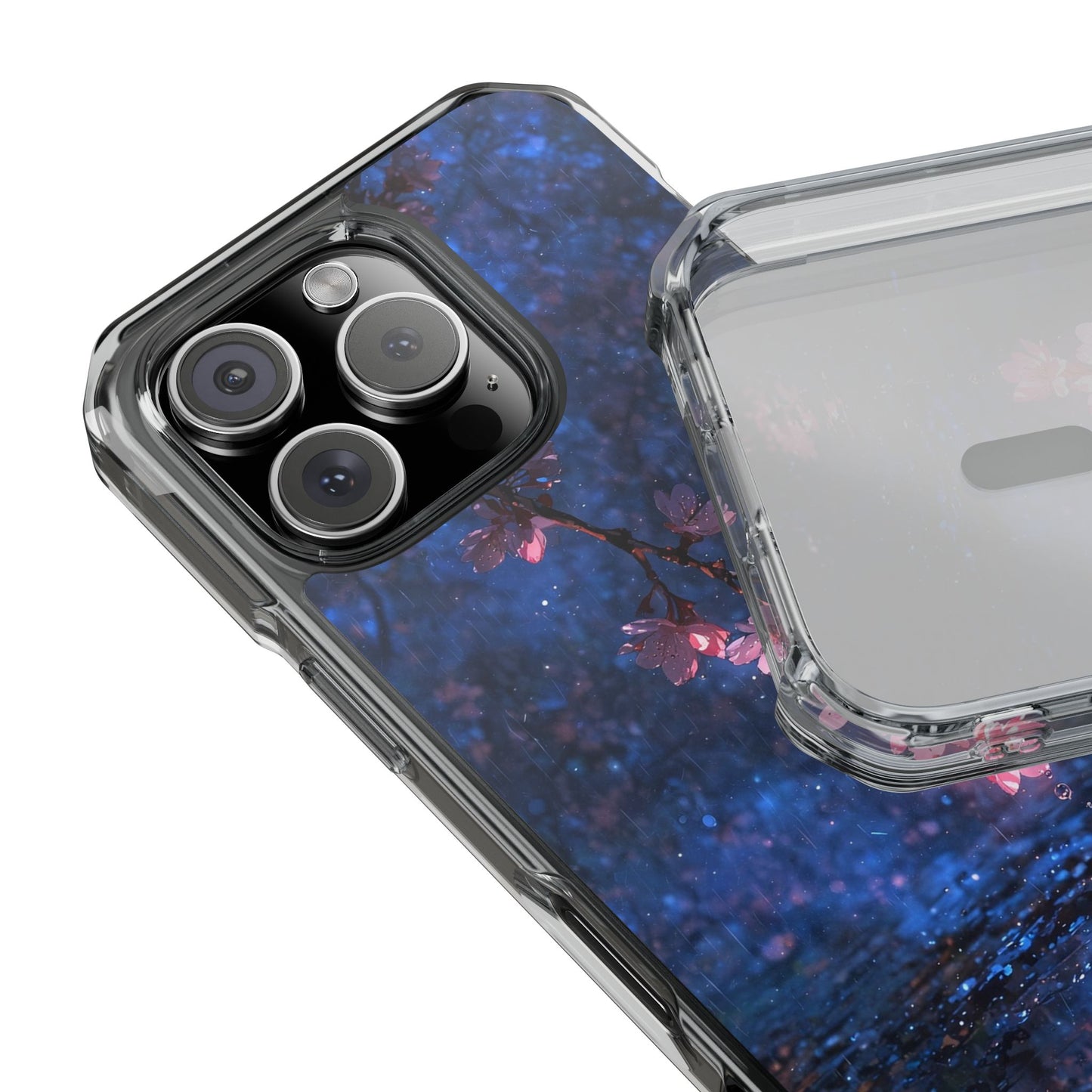 Floral Night Case |Clear Magnetic