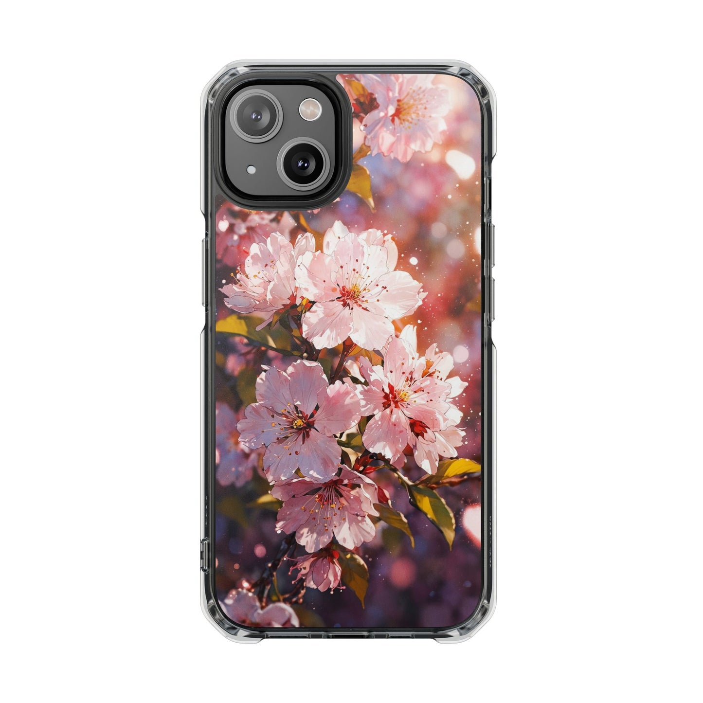 Cherry Blossom Case |Clear Magnetic