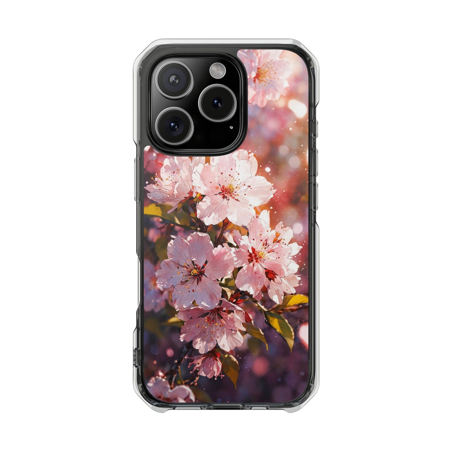 Cherry Blossom Case |Clear Magnetic