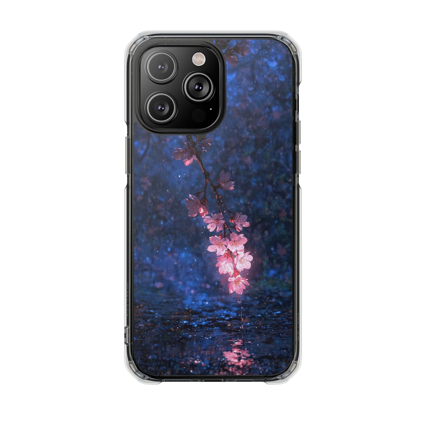 Floral Night Case |Clear Magnetic
